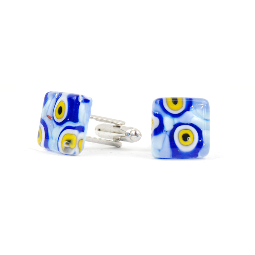Patterned Cufflinks⎪ Tinti Matteo Murano