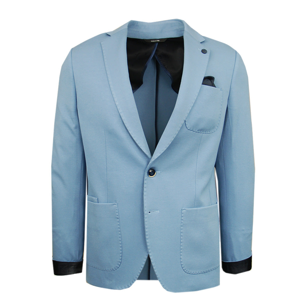 Hellblauer elastischer Blazer⎪ Xagon Man