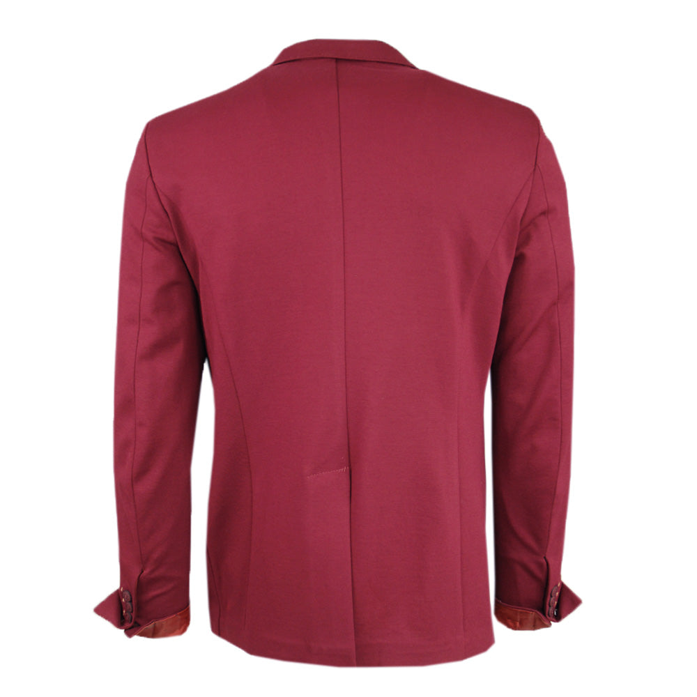 Bourgogne röd elastisk blazer⎪ Xagon Man