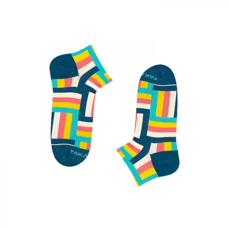 Colorful ankle socks ⎪ N12M4⎪ Takapara
