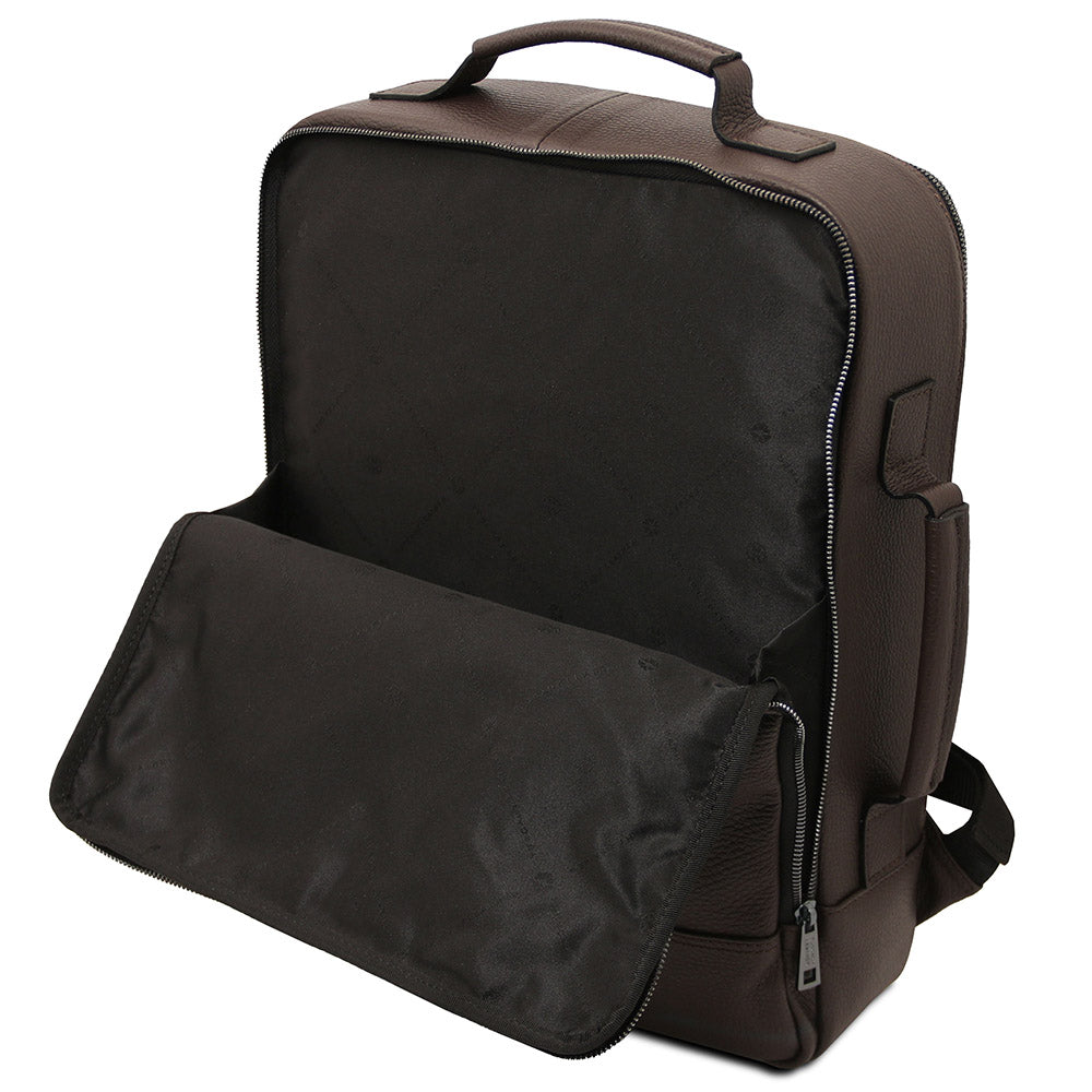 Tummanruskea nahkareppu ⎪  Brooklyn ⎪ Tuscany Leather