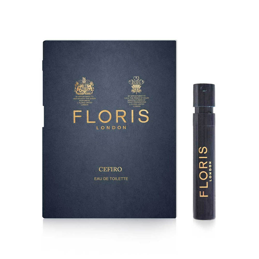 Floris London, Cefiro, Eau De Toilette, Citrus Floral. 1.2 ml. Sample.