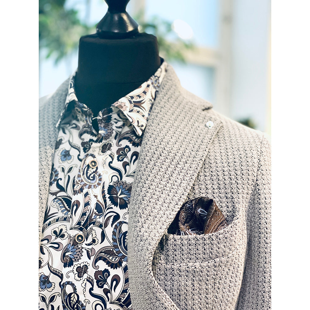 Graues Strickjackett ⎪ Bologna ⎪ Adriano Langella