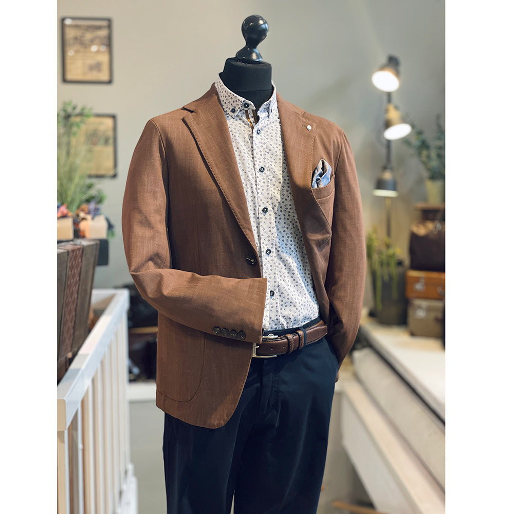 Ruskea bleiseri ⎪ Apollo Stretch ⎪ Adriano Langella