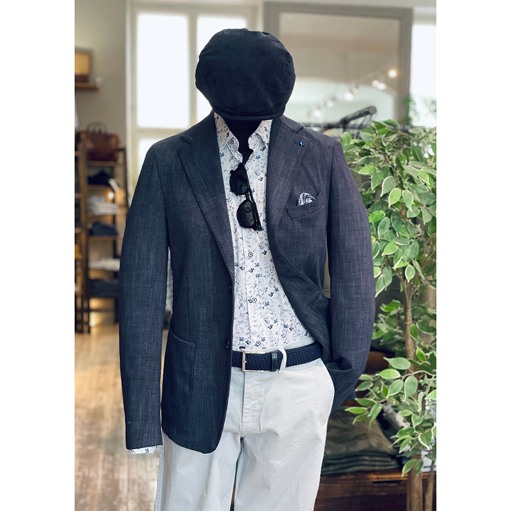 Dark blue blazer ⎪ Apollo Stretch⎪ Adriano Langella