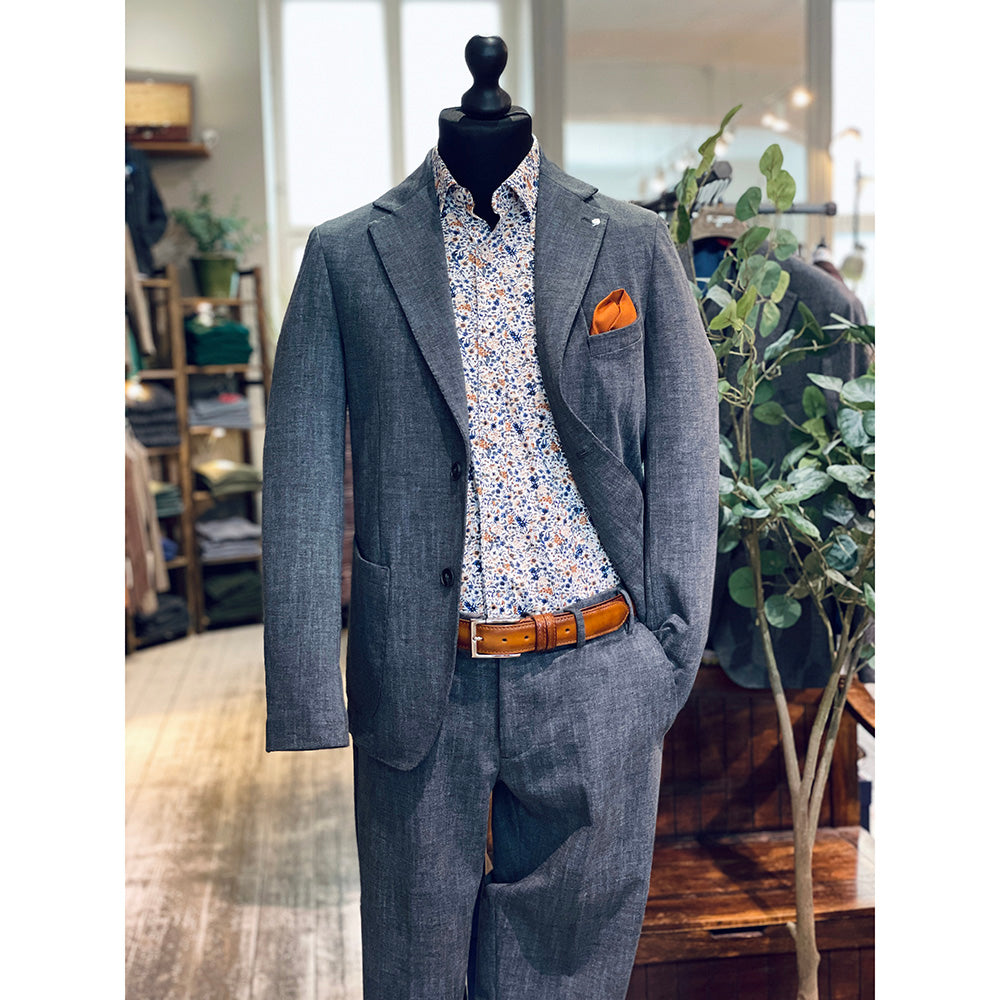 Grey blazer ⎪ Apollo Stretch⎪ Adriano Langella
