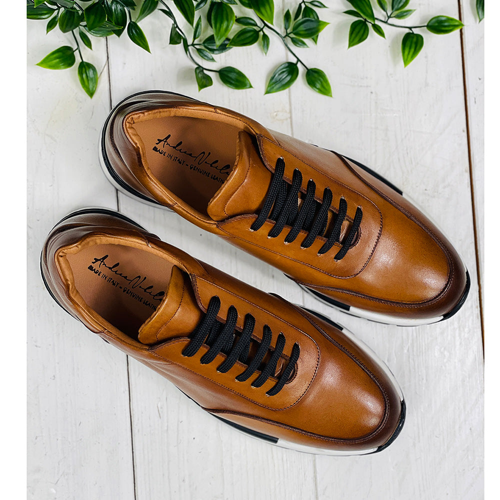Brown Leather Shoe | Monterosso | Nobile