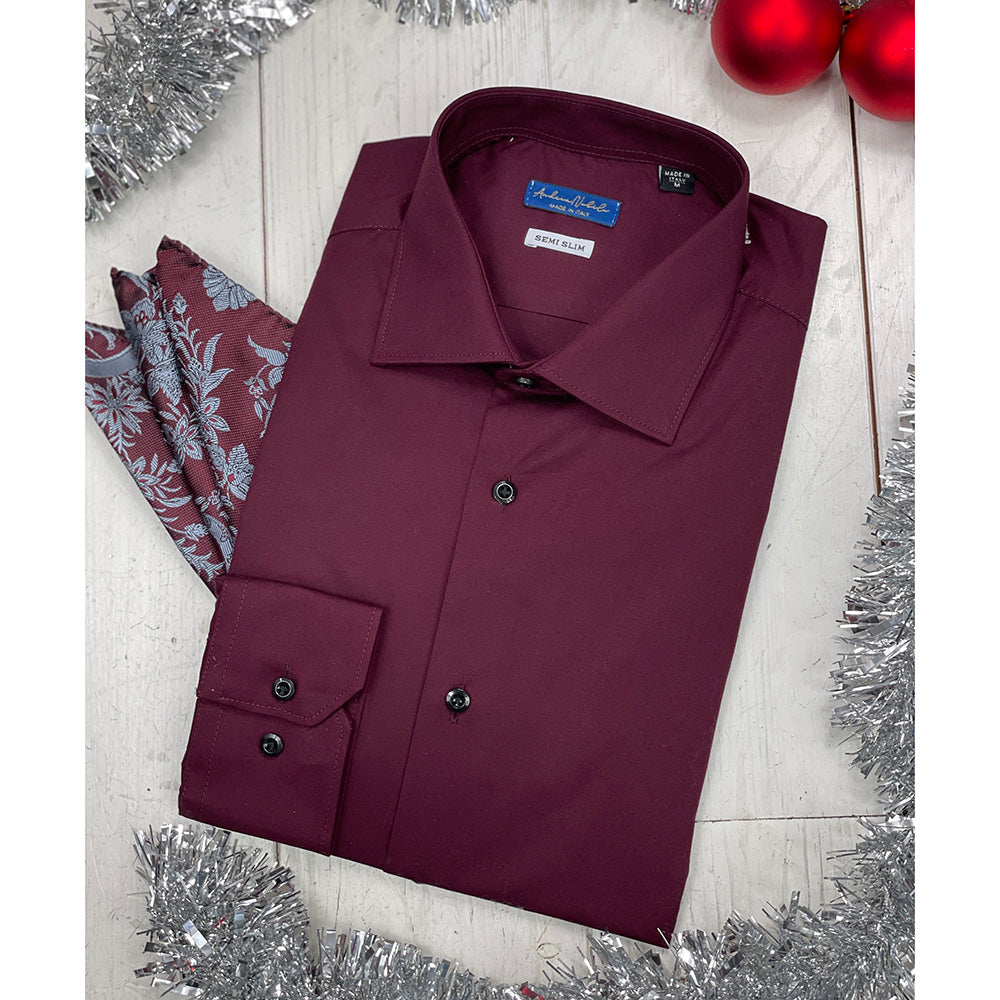 Dark blue dress shirt ⎪ San Marco⎪ Nobile