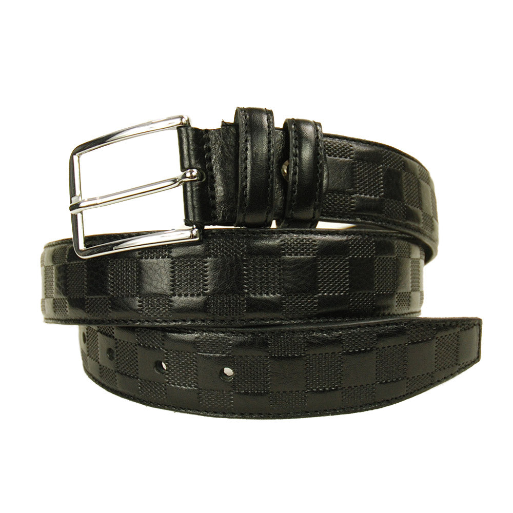 Cognac brown leather belt⎪ Nobile