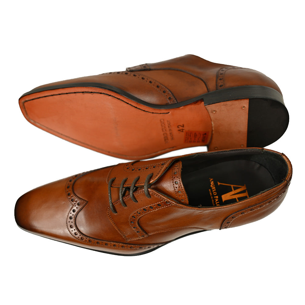 Ruskea nahkakenkä ⎪ Brogue Oxford ⎪ Nobile