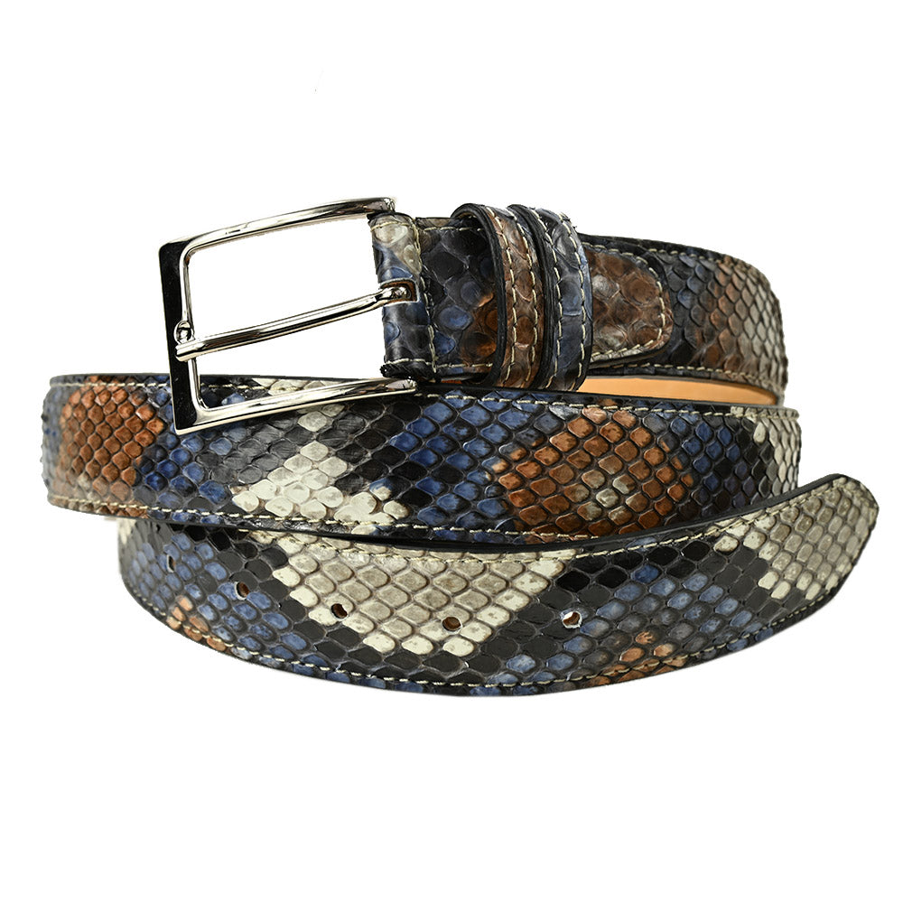 Monivärinen python vyö⎪ Bochicchio