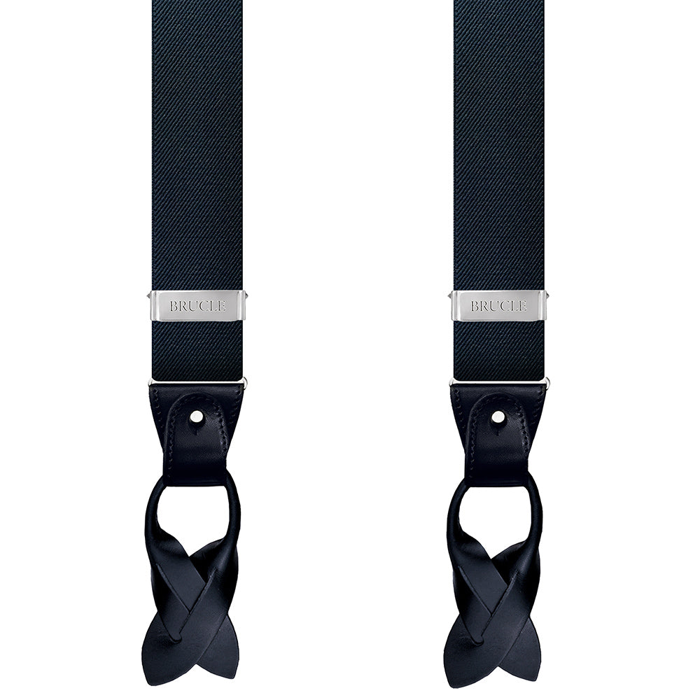 Dark blue suspenders⎪ Brucle