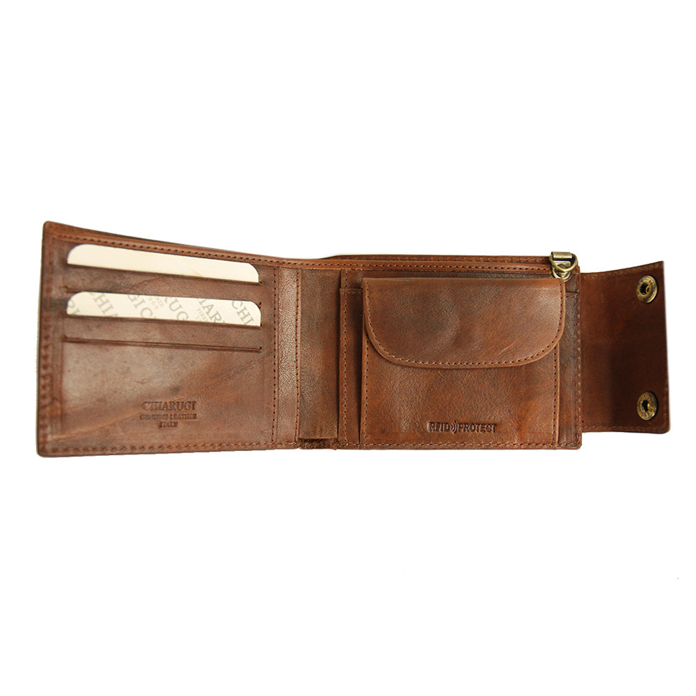 Leather wallet ⎪Chiarugi