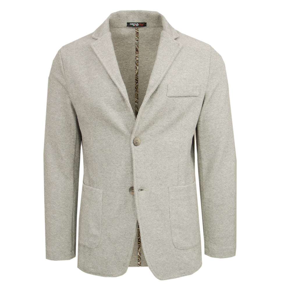 Dunkelblauer Strickblazer ⎪ Morterone ⎪ Circus Red