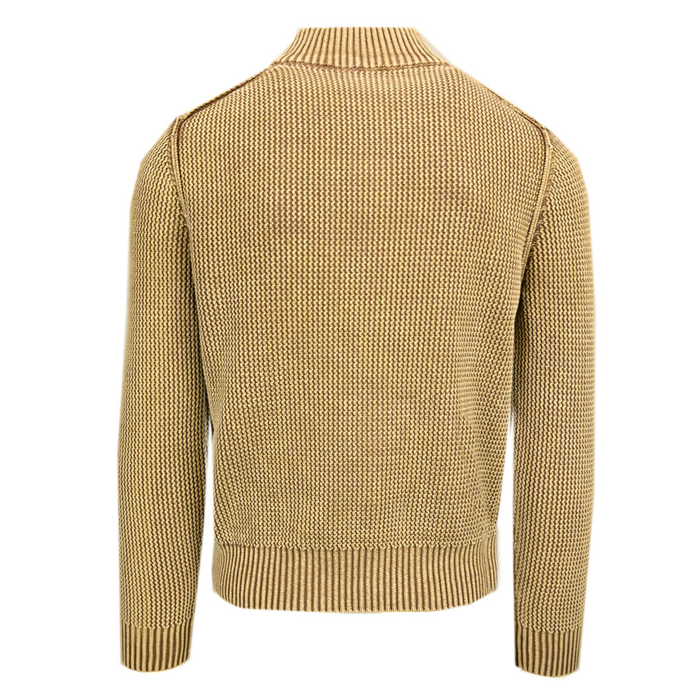 Keltaruskea neulepaita napeilla⎪ Capua ⎪ Circus Red