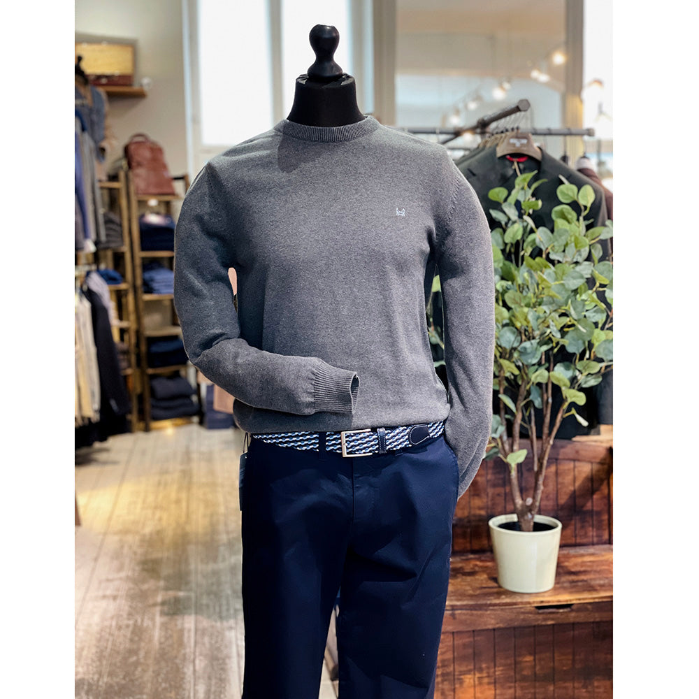 Harmaa puuvillaneule ⎪ Antonio ⎪C. Mikelo