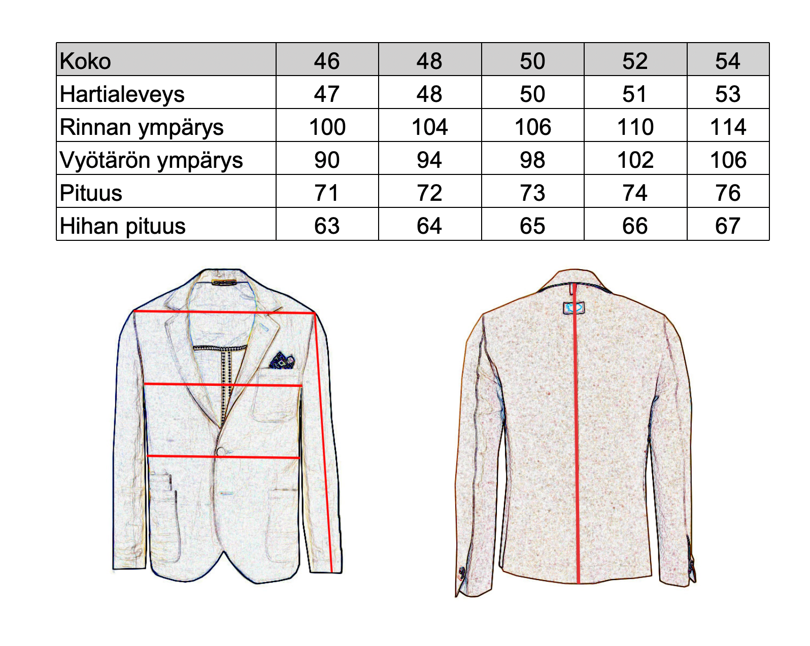 Hellbeiger Blazer⎪ Como ⎪ Circus Red