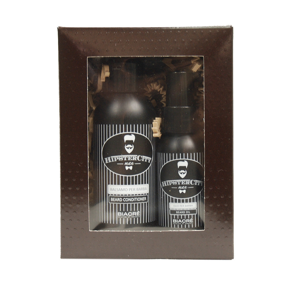 Beard Care Set ⎪ Oil & Conditioner ⎪ Hipster City