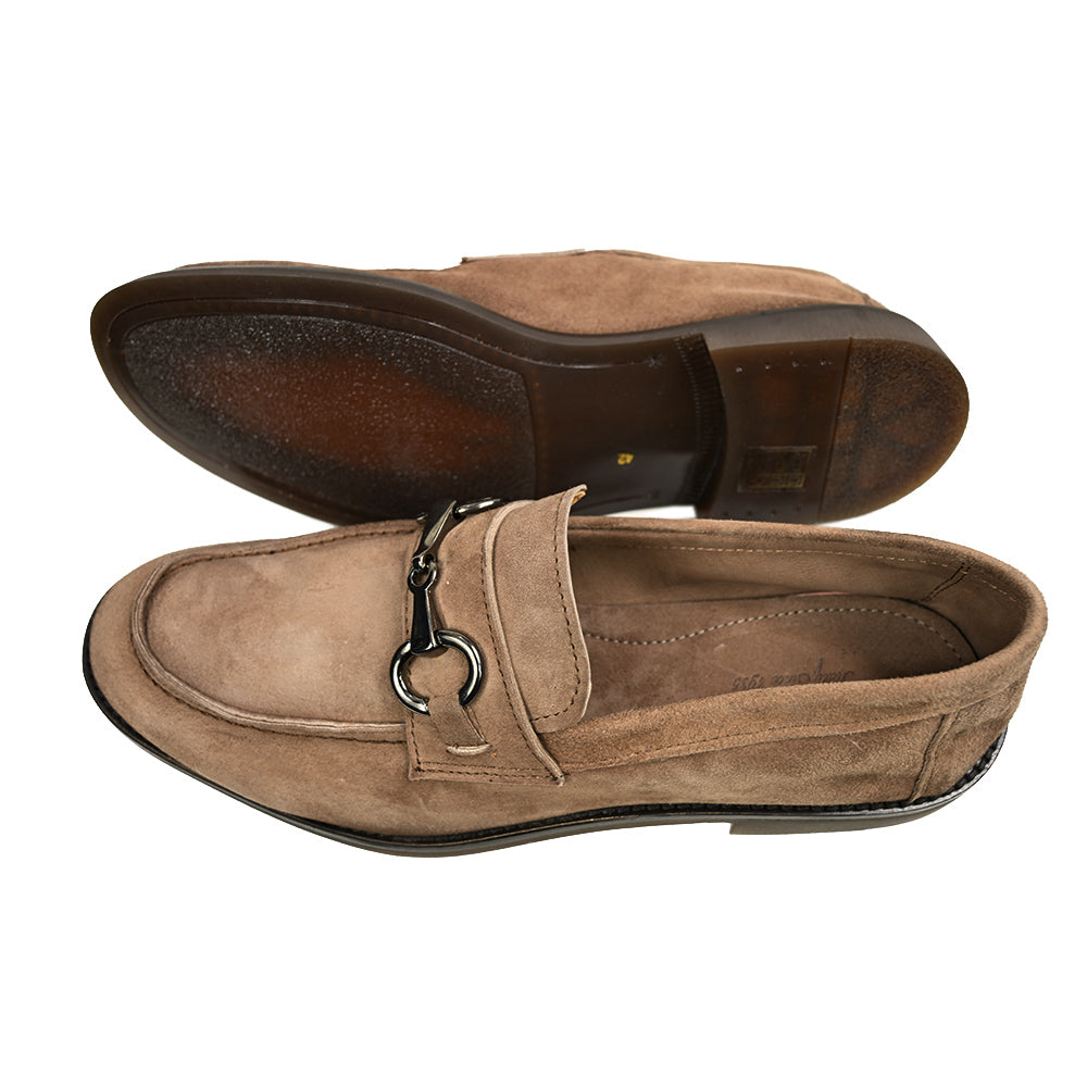 Vaaleanruskeat mokkanahkaiset loaferit ⎪  Bucle Cassino  ⎪ Rennella
