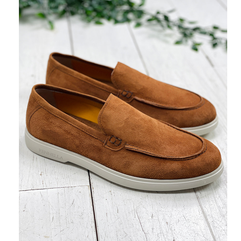 Konjakinruskeat mokkanahkaiset loaferit ⎪  Matera ⎪ Rennella