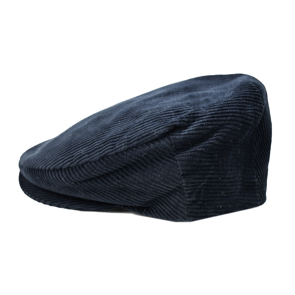 Tummansininen sametti flat cap ⎪ Piemonte ⎪  Hologramme