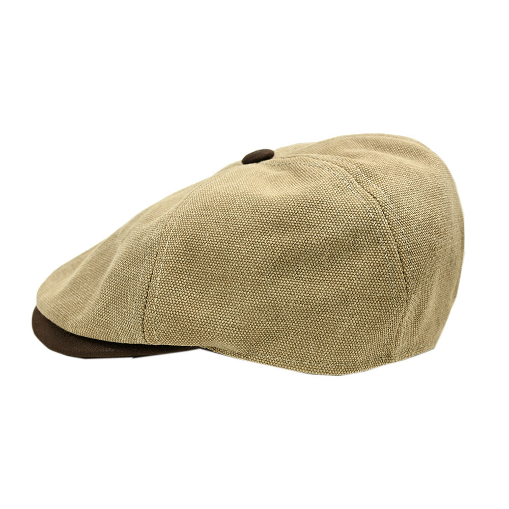 Vaaleanruskea flat cap ⎪ Marcel ⎪  Hologramme
