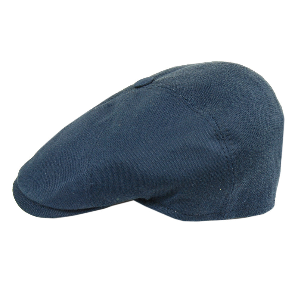 Dark blue flat cap ⎪ Newsboy ⎪ Hologram