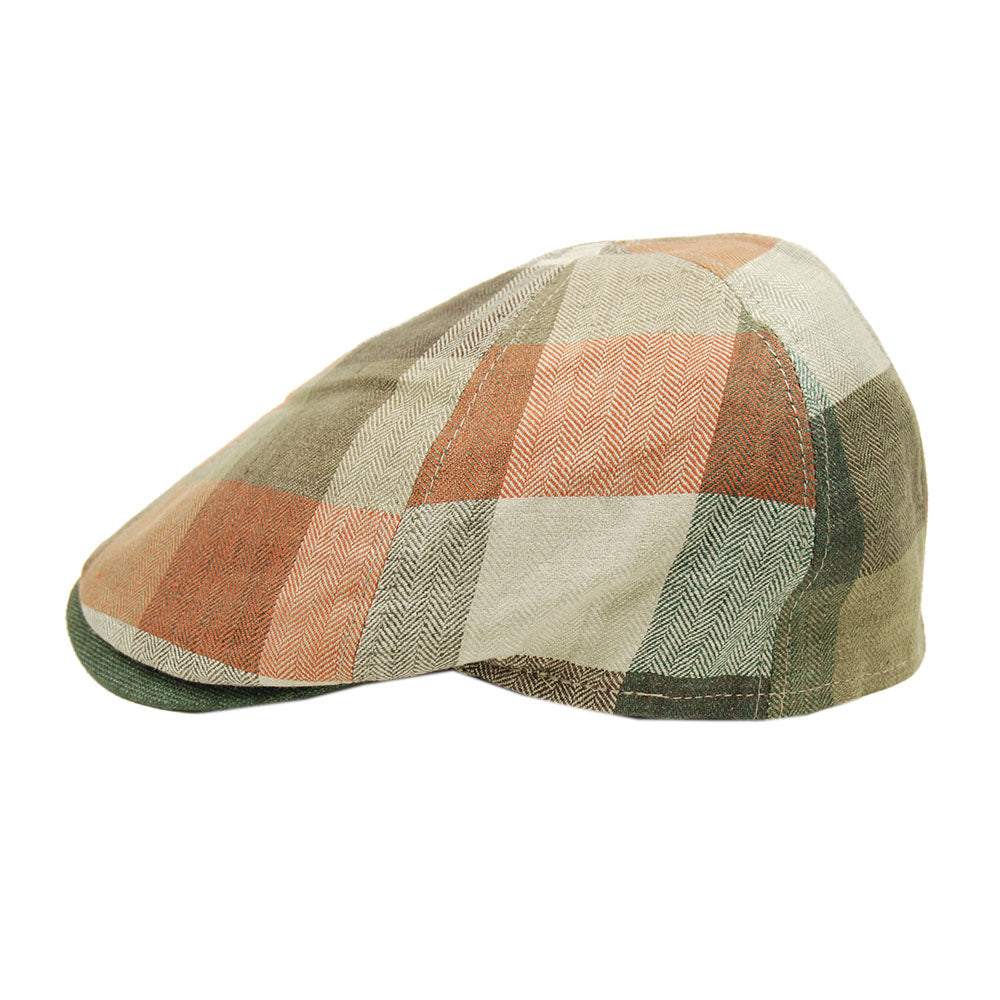 Vihreä ruudullinen flat cap ⎪Gatsby ⎪  Hologramme