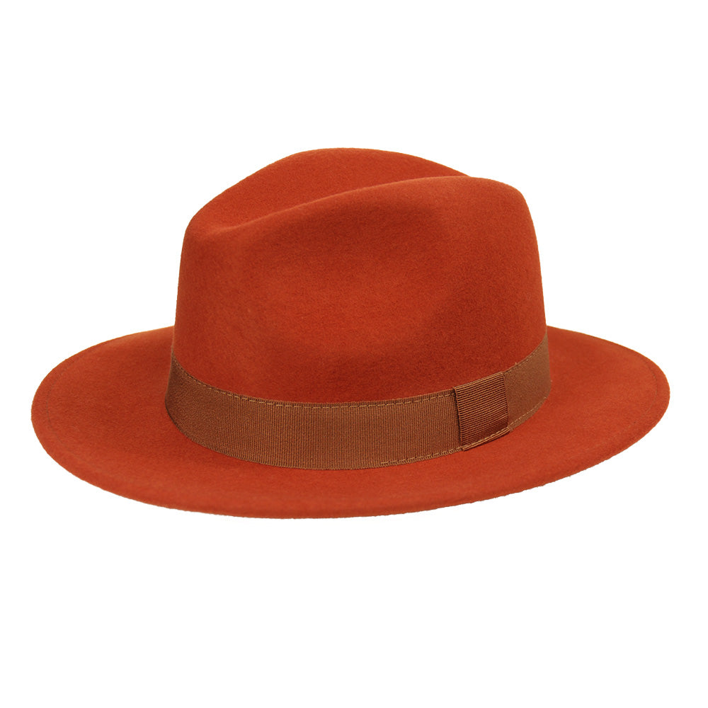 Terracotta fedora hattu⎪ Waterproof & Crushable  ⎪ Hologramme