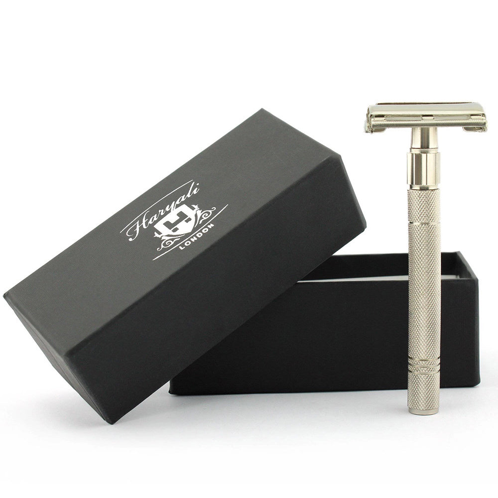 Butterfly Safety Razor ⎪ Teräksinen Partahöylä  ⎪  Haryali London