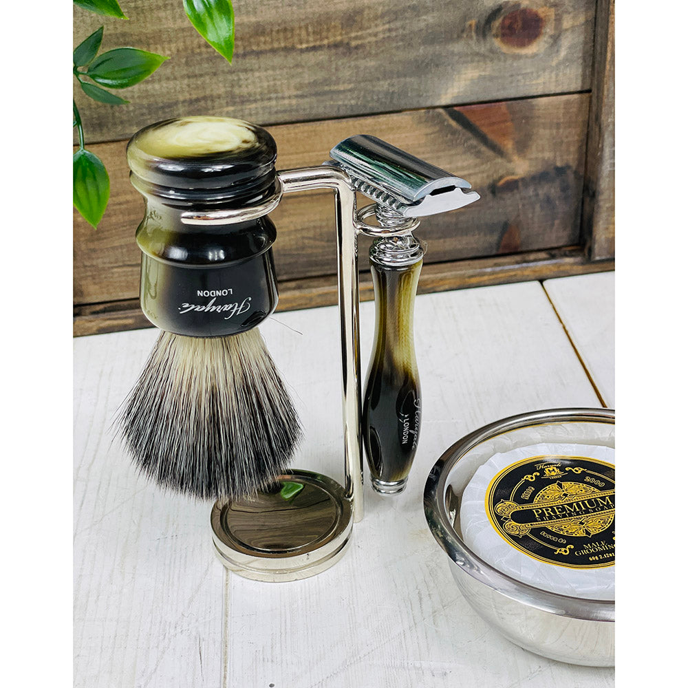 Vihreä Parranajosetti ⎪  Safety Razor ⎪  Haryali London