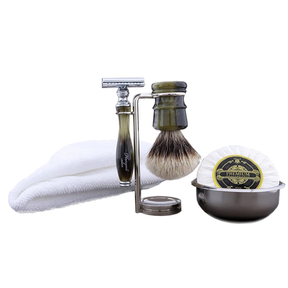 Green Shave Razor Green shaving set ⎪Safety razor⎪Saarnin shop