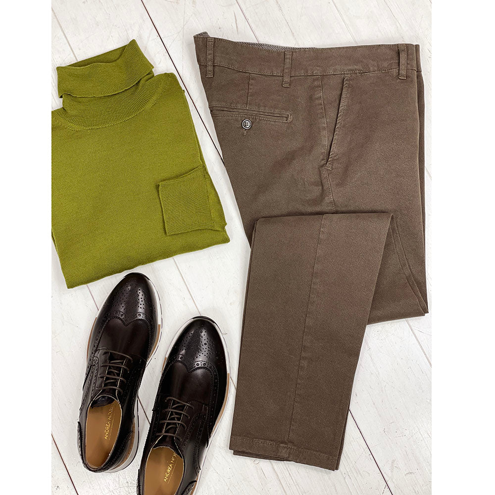 Dark brown pants ⎪ Rise