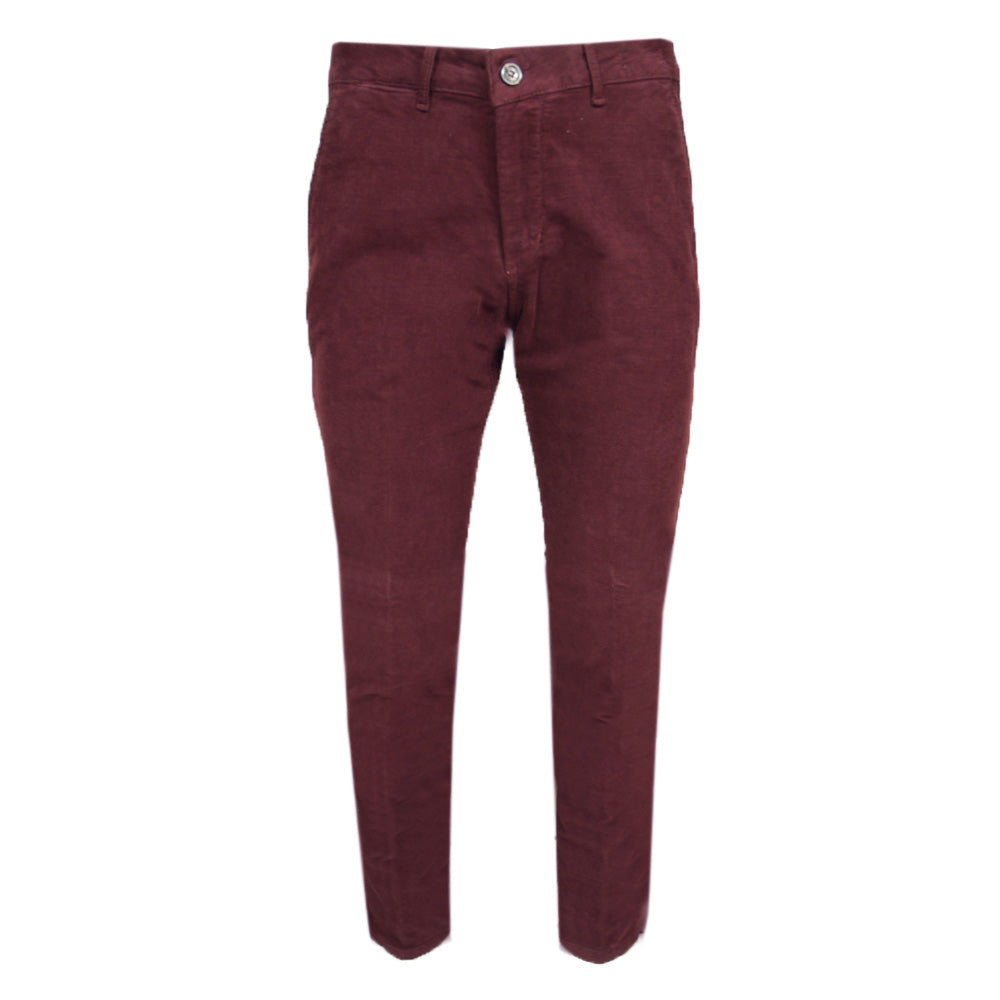 Burgundy velvet pants ⎪ Breda ⎪ Nous