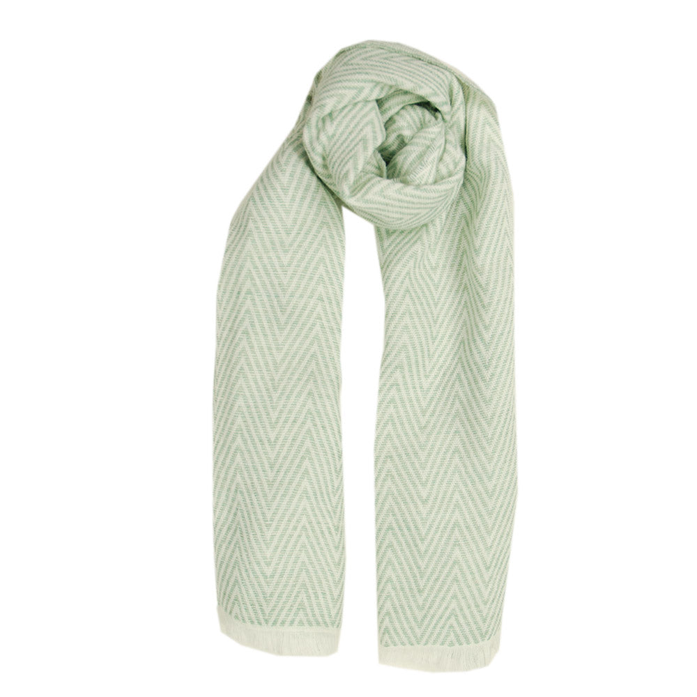 Vihreä kuviollinen kaulahuivi⎪Bojua