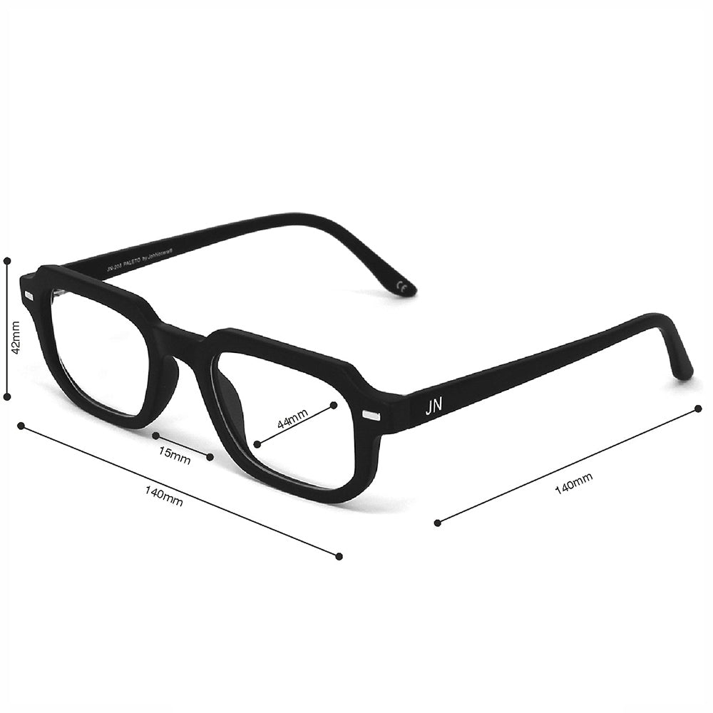 Matte black sunglasses⎪ Paleto Orange⎪ JohNocera