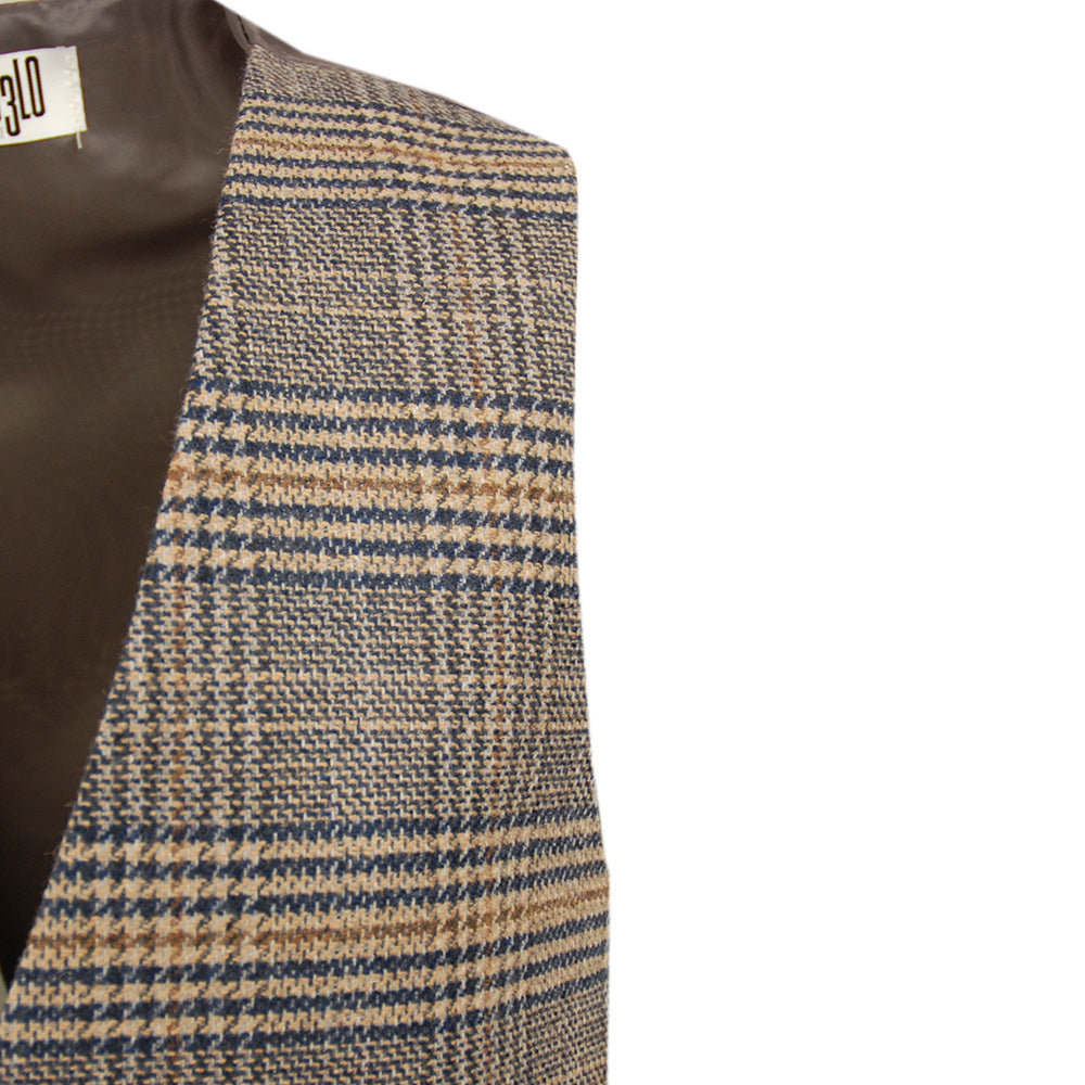 Burgundy rutig blazer ⎪ Brindisi ⎪ Marselo