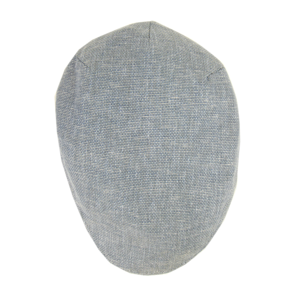 Harmaa pellava flat cap⎪ Trinity 13⎪ Mucros Weavers