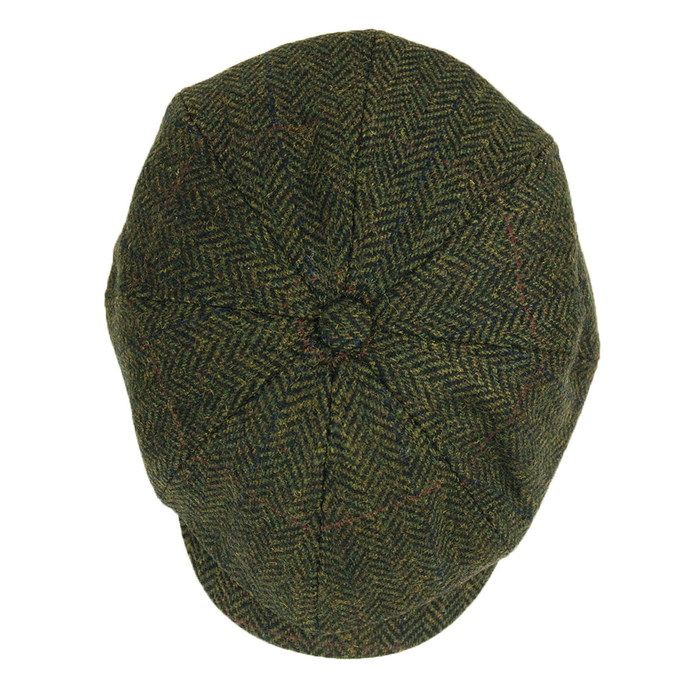 Dark green flat cap⎪ Driving 27 ⎪ Mucros Weavers