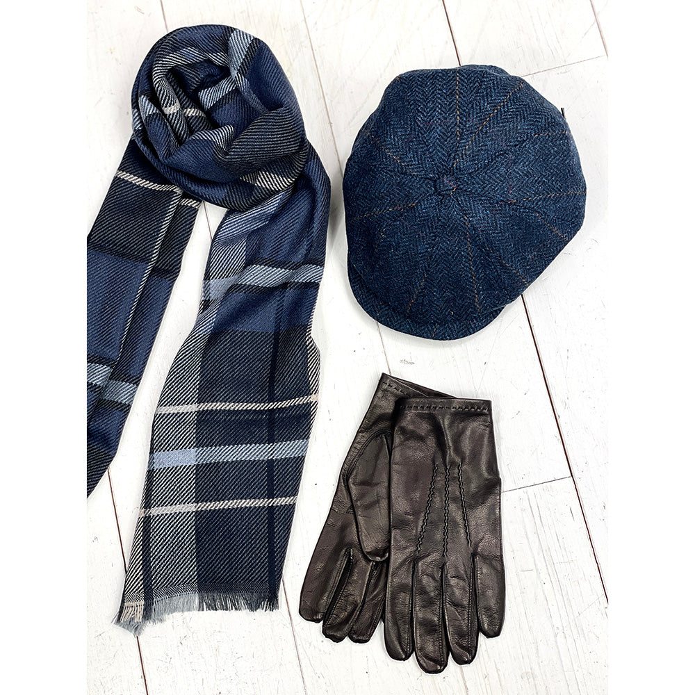 Braune Flatcap⎪ Trinity 63 ⎪ Mucros Weavers