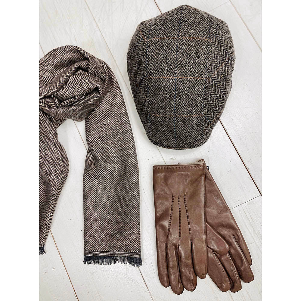 Light brown flat cap ⎪ Kerry 91 ⎪ Mucros Weavers