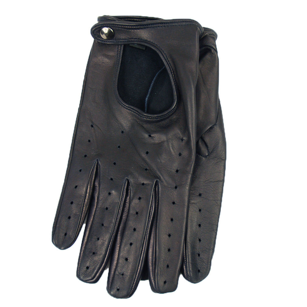 Dunkelblaue Fahrhandschuhe⎪Omega Gloves