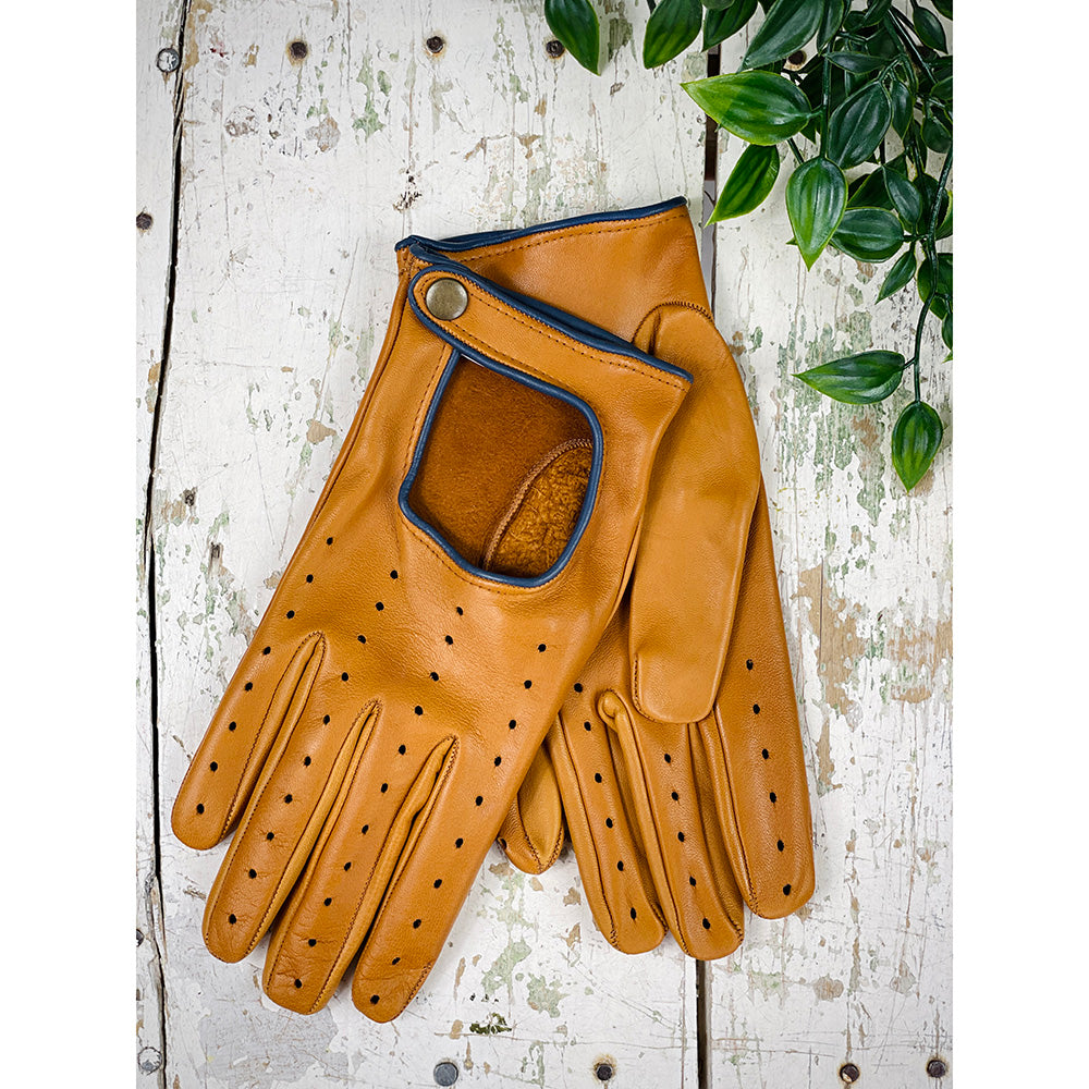 Vaaleanruskeat ajohanskat⎪ Omega Gloves