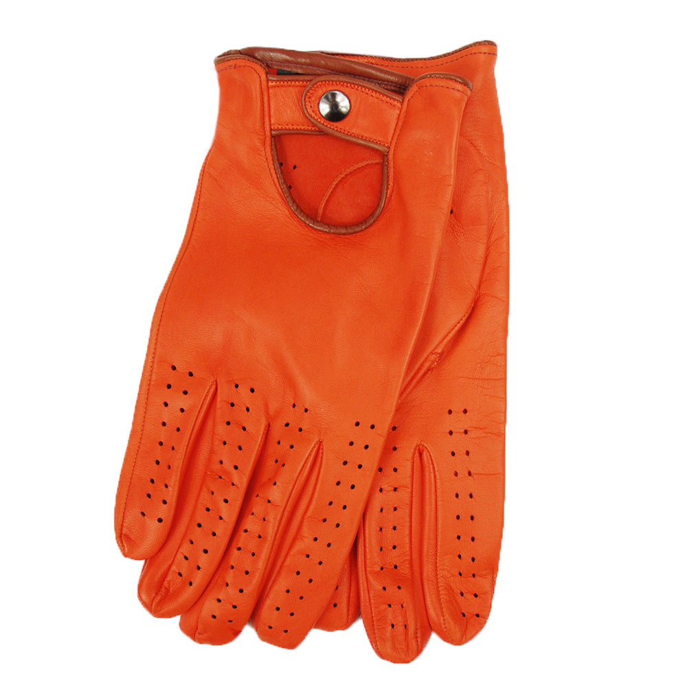 Orange Driving Gloves⎪ Omega Gloves