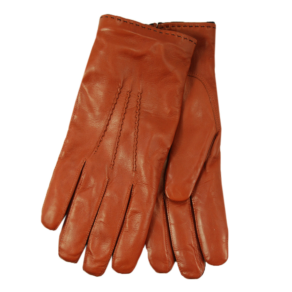 Ruskeat lampaannahkahanskat⎪ Kenneth ⎪ Omega Gloves