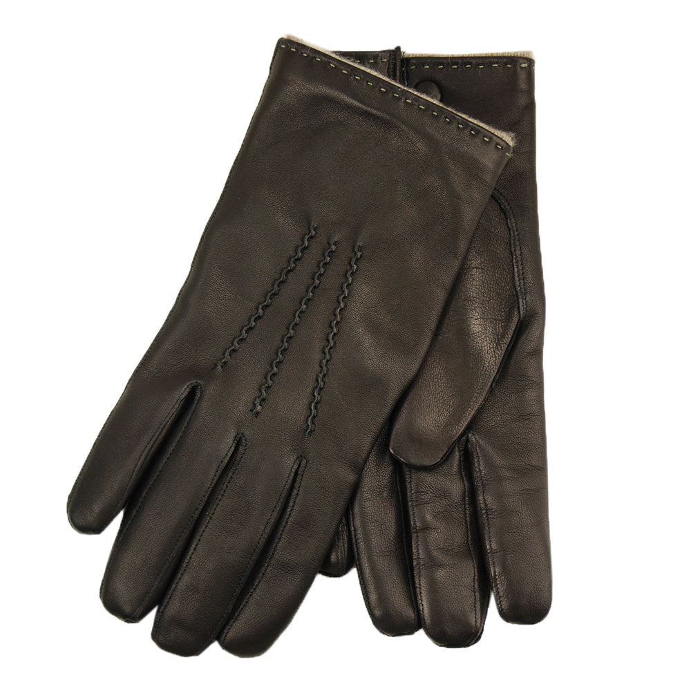 Mustat lampaannahkahanskat⎪ Kenneth ⎪ Omega Gloves