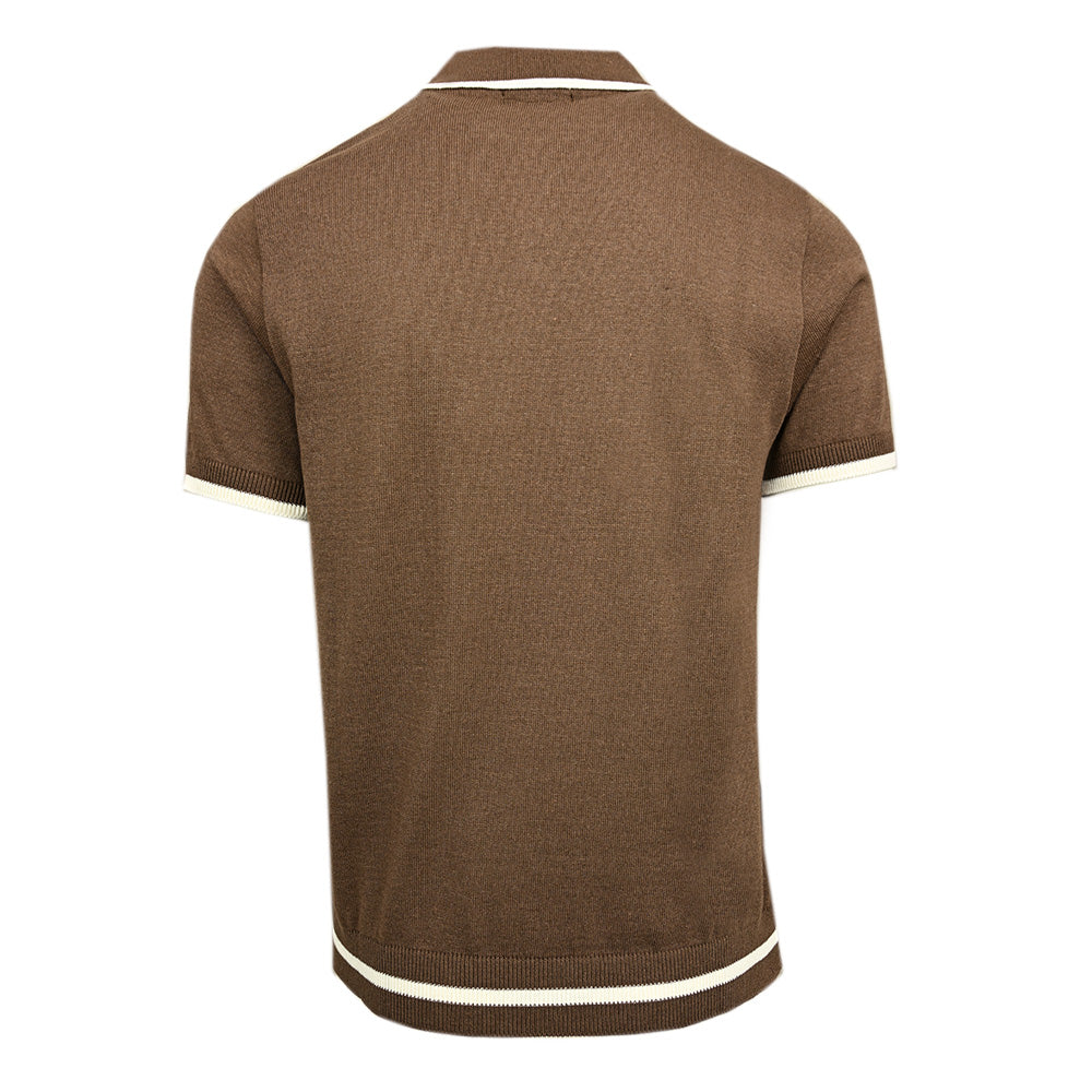 Braunes Poloshirt ⎪ Furiani ⎪ Piero Gianchi