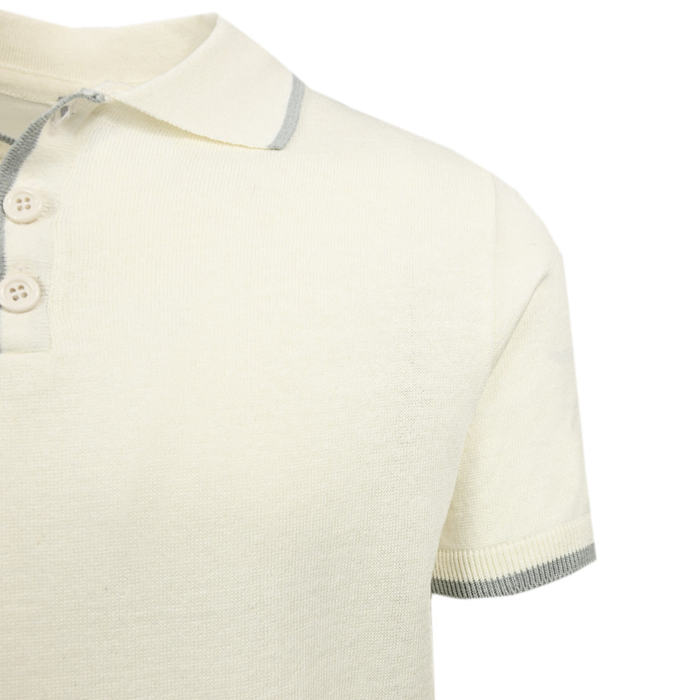 Weißes Polohemd ⎪ Furiani ⎪ Piero Gianchi