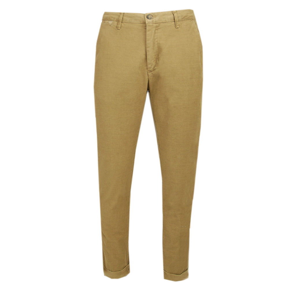 Vaaleanruskeat kukonaskelkuvio housut ⎪ Piero Gianchi Collection