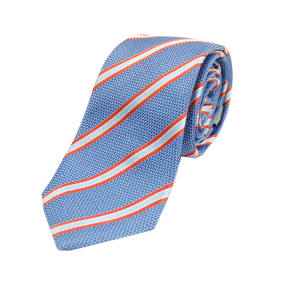 Light blue tie stripe pattern ⎪ Piero Gianchi Collection